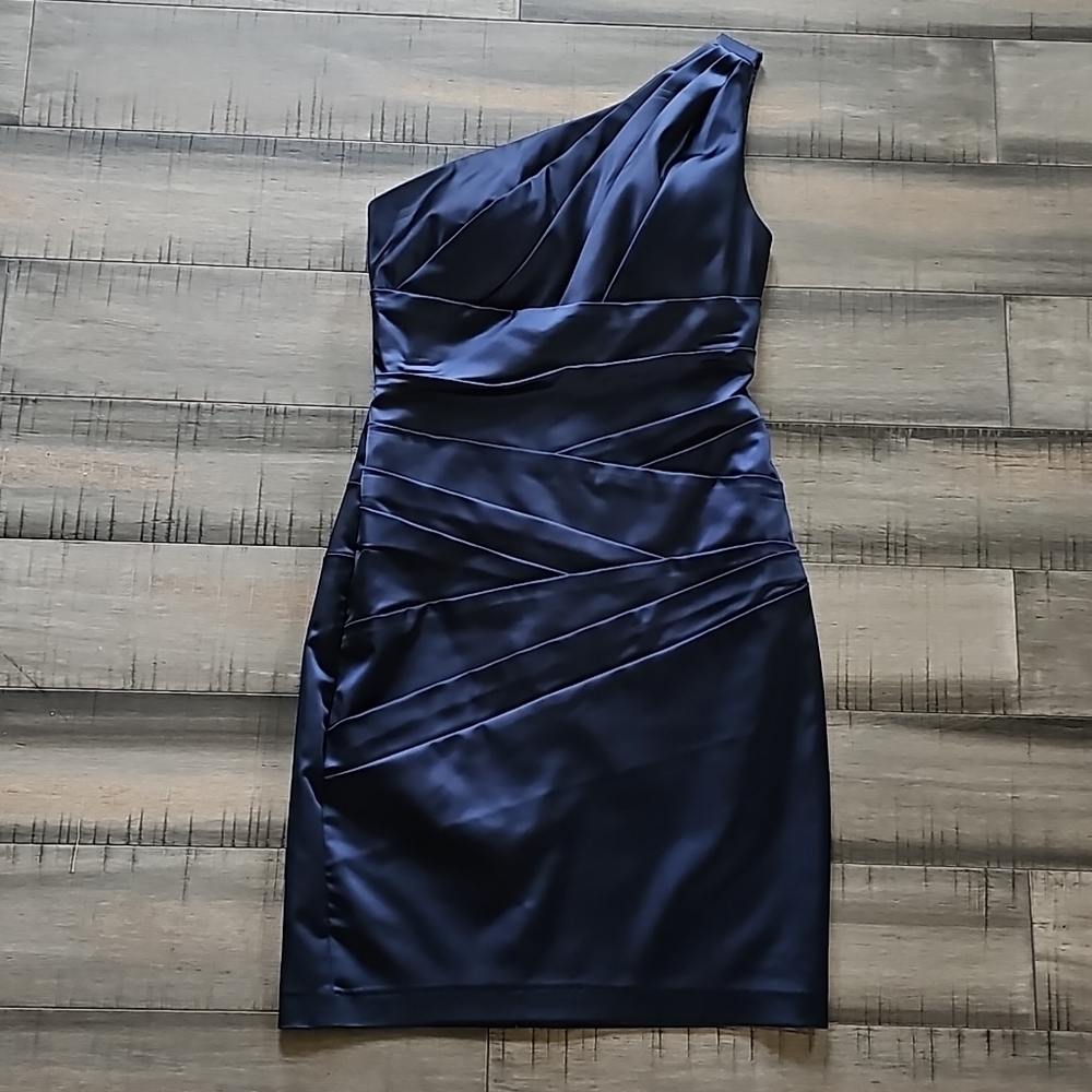 Cocktail dress navy blue